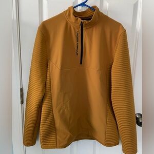 Women’s Under Armour quarter zip pullover jacket loose fit Large Golf